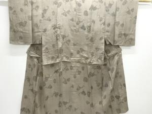 アンティーク　仕覆模様男物長襦袢